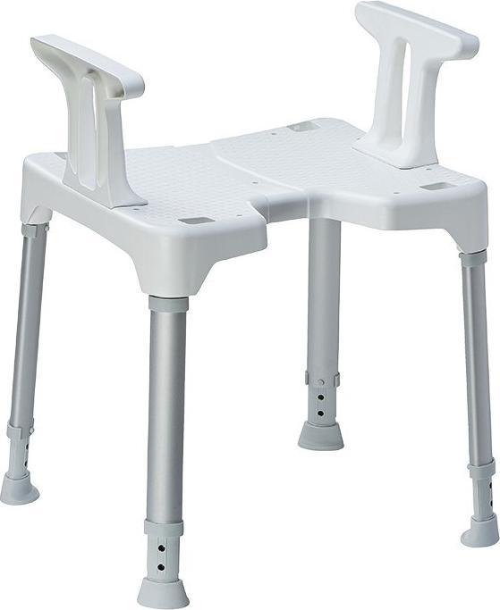 Actual product image Dietz Tayo - krzesło prysznicowe z regulacją wysokości i podłokietnikami (130 kg)