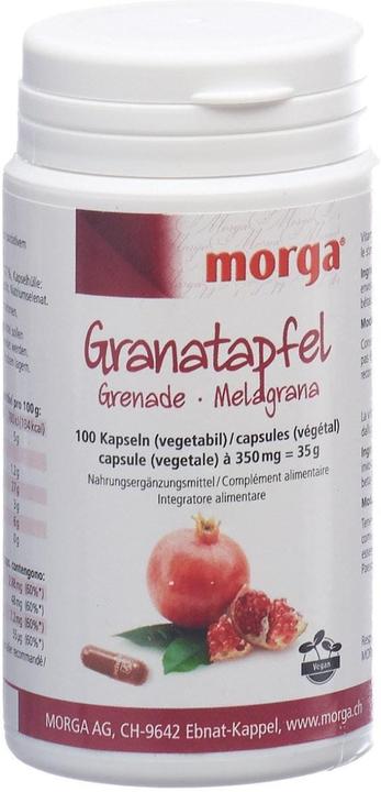 Produktbild Morga Granatapfel Vegicaps (100 Stück, Kapseln, 35 g)