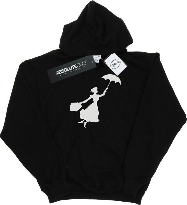 Immagine prodotto Disney Mary Poppins Flying Silhouette Felpa con Cappuccio Ragazzi (140, 146)