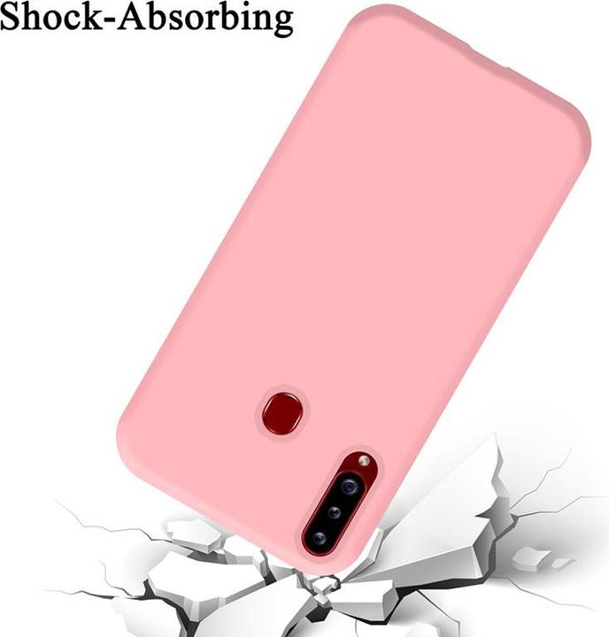 Immagine prodotto Cadorabo Copertura della cassa del silicone liquido TPU (Samsung Galaxy A20s)