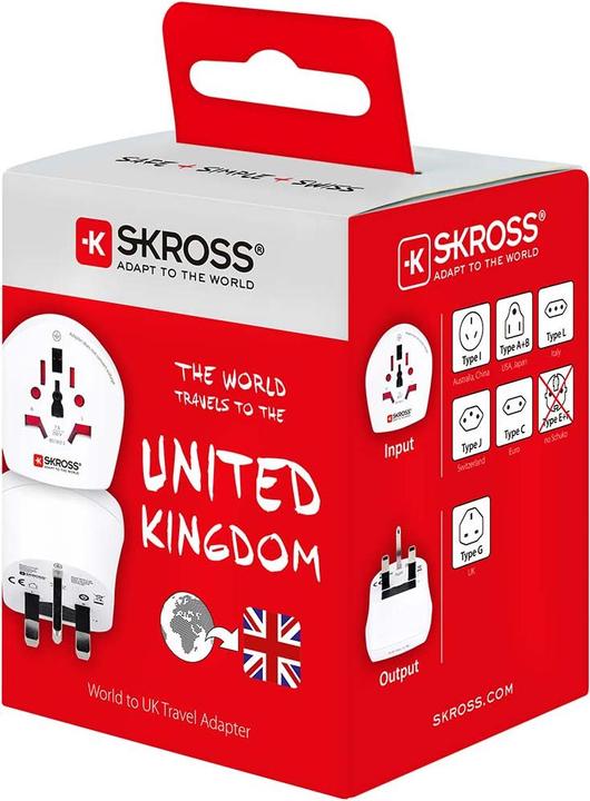 Actual product image Skross World to UK