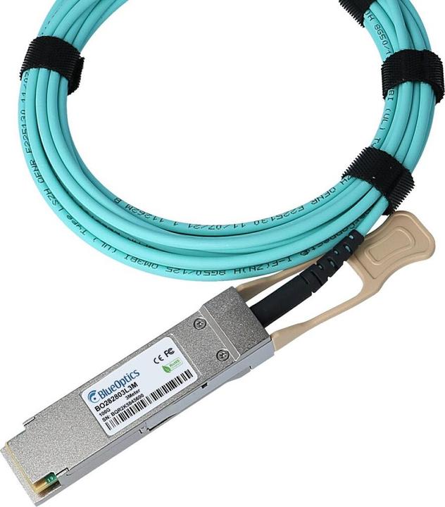 Immagine prodotto BlueOptics HPE X2A0 JL278A compatibile AOC QSFP28 BO282803L20M