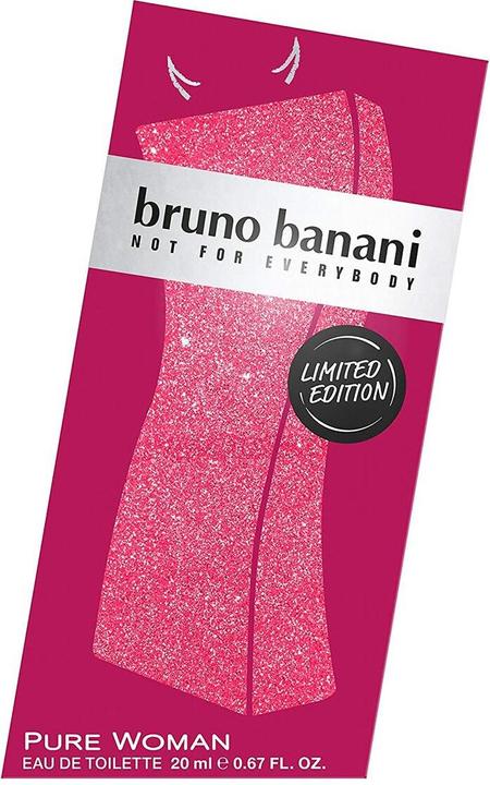 Immagine prodotto Bruno Banani Pure Woman Eau de Toilette 20ml Spray - Edizione Limitata (Eau de toilette, 20 ml)