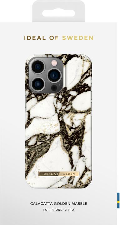Produktbild iDeal Of Sweden Designer Hard-Cover Calacatta Golden Marble (Apple iPhone 13 Pro)