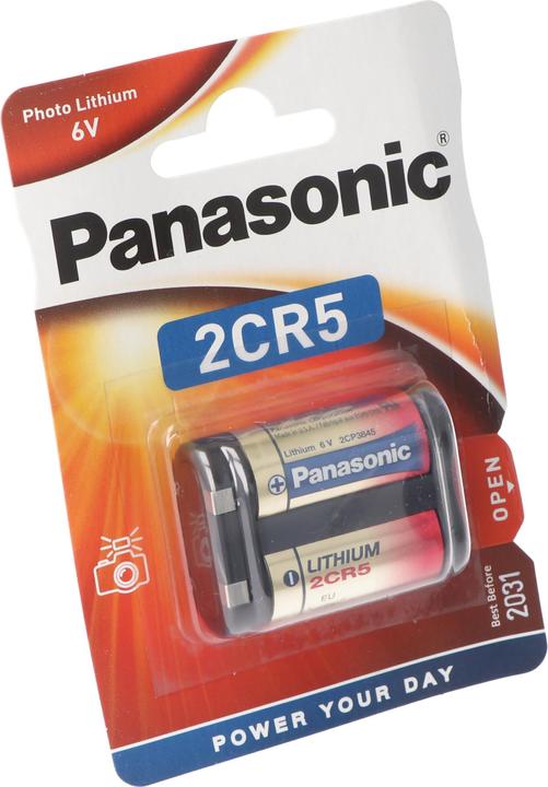 Produktbild Panasonic Photo Lithium 2CR5 (1 Stk., 2CR5, 1400 mAh)