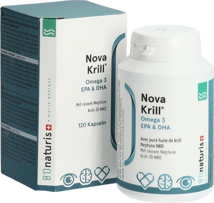 Produktbild B'Onaturis Novakrill Nko Krillöl (120 Stück, Kapseln, 0.50 g)