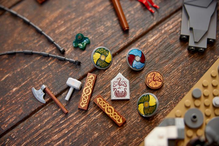 Actual product image LEGO Ideas Viking Village (21343, LEGO Ideas, LEGO Rare Sets)