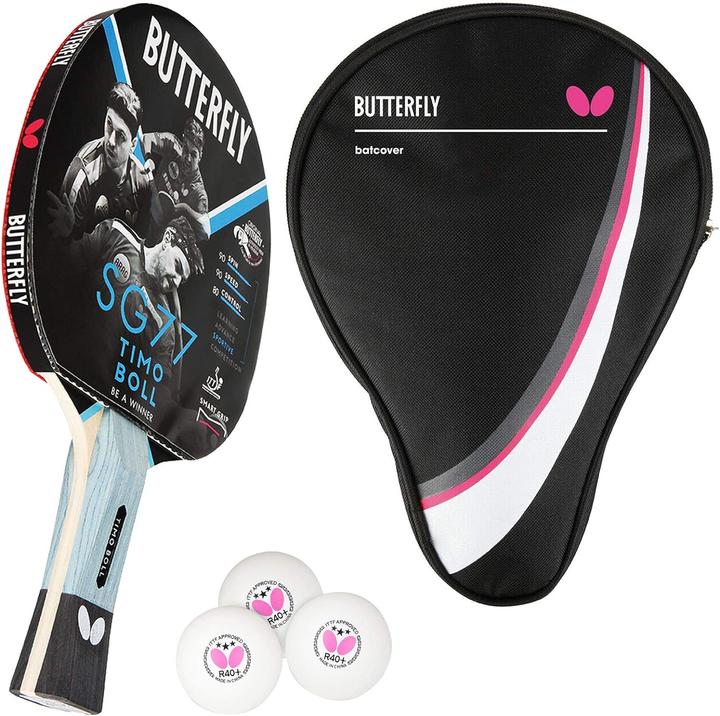Actual product image Butterfly Timo Boll SG77 Set