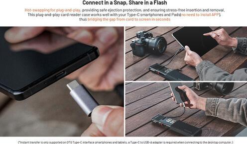 Image du produit Pgytech CreateMate type A (USB 3.2 Gen 2)
