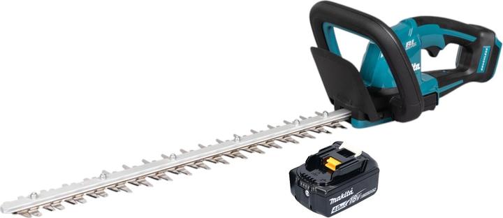 Actual product image Makita DUH 506 M cordless hedge trimmer 18 V 50 cm brushless + 1x battery 4.0 Ah - without charger (Cordless hedgecutters)