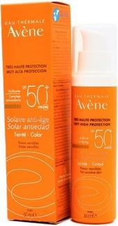Avène Solar Anti-Aging Color SPF50 50ml von (Sonnencreme, SPF 50, 50 ml)