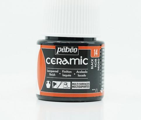 Image du produit Pebeo Couleur pour la Céramique (Noir, 45 ml)