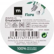 Produktbild La Mer Melamin Flora Salatschüssel 25,5x13,5cm la mediter