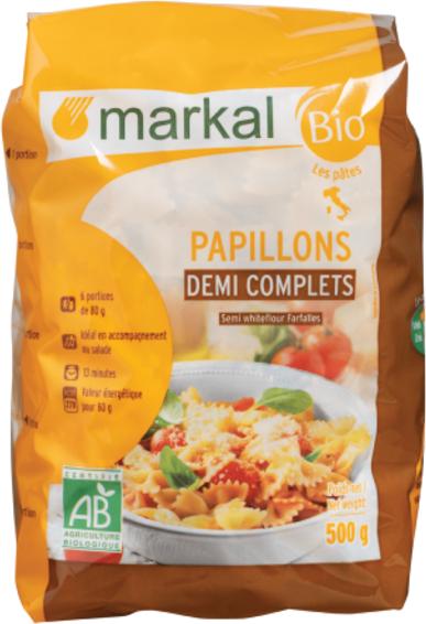 Immagine prodotto Markal Halbvollkorn Schmetterlingsnudeln (500 g)