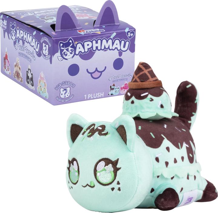 Image du produit Aphmau 6" Mystery Meemeow Plush - Ice Cream (15.24 cm)