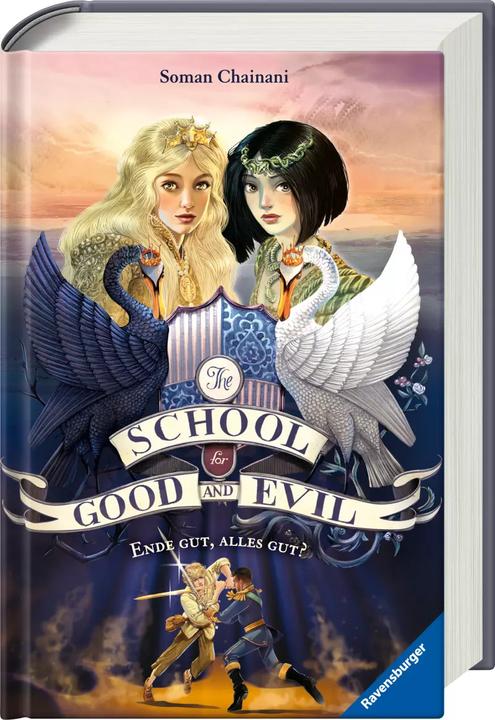 Actual product image Ravensburger The School for Good and Evil, Band 6: Ende gut, alles gut? (German, Soman Chainani, Iacopo Bruno, Ilse Rothfuss, 2021)