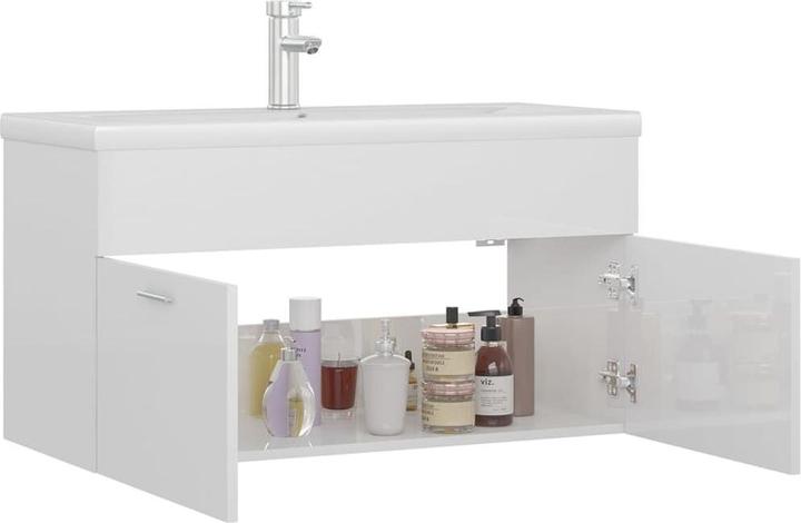 Actual product image VidaXL Vanity unit and washbasin
