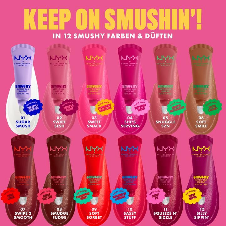Produktbild NYX Professional Make-Up Nyx Smushy Matte (8 ml)