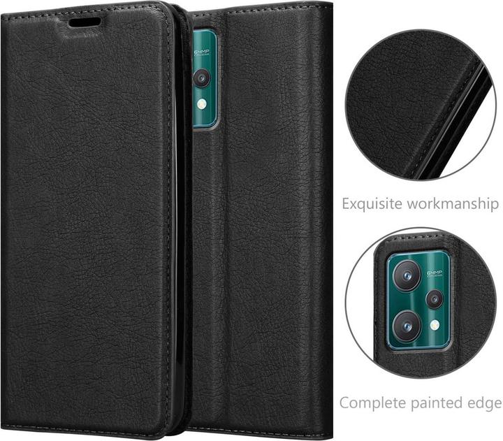 Actual product image Cadorabo Case for Realme 9 5G / 9 PRO / V25 / Q5 / OnePlus Nord CE 2 LITE 5G in Book Invis. Magnet Style (Vivo V25, Realme 9 Pro+, OnePlus North CE 2 Lite 5G)