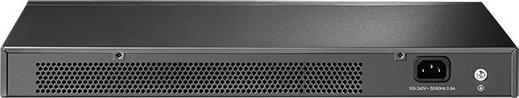 Actual product image TP-Link TL-SG1024 Network Switch Unmanaged L2 Gigabit Ethernet 101001000 Black (24 Ports)