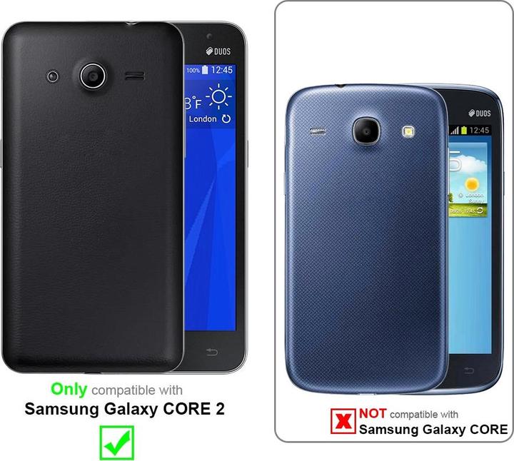 Produktbild Cadorabo Handykette für Samsung Galaxy CORE 2 Necklace Hülle mit verstellbarem Kordelband