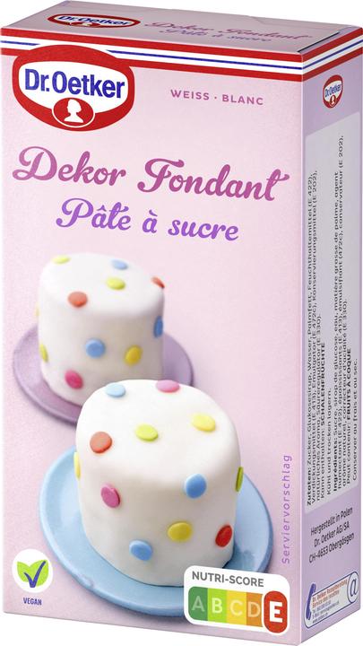 Image du produit Dr. Oetker Fondant en rouleau blanc (250 g)