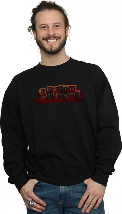 Actual product image Absolute Cult Mens Freddy Blocks Sweatshirt (XL)