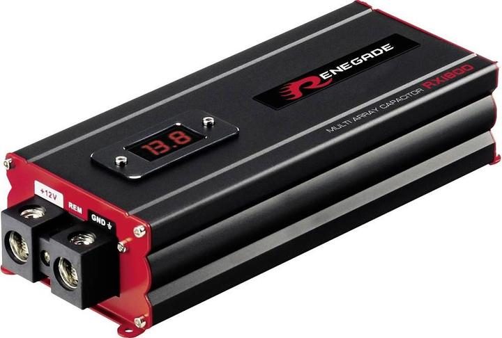 Actual product image Renegade RX1800 0.18 Farad Capacitor