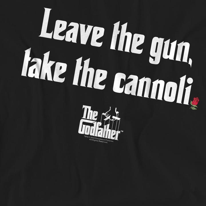 Immagine prodotto The Godfather Gun Cannoli Maglietta Adulto Unisex (M)