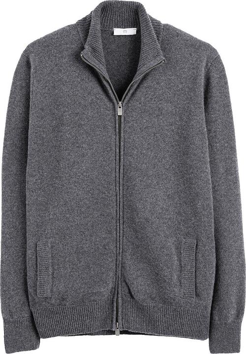 La Redoute Collections Strickjacke aus 100% Lambswool