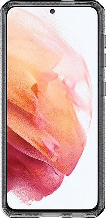 Actual product image Itskins Drop-Protection Cover HYBRID CLEAR black and transparent (Samsung Galaxy S21+)