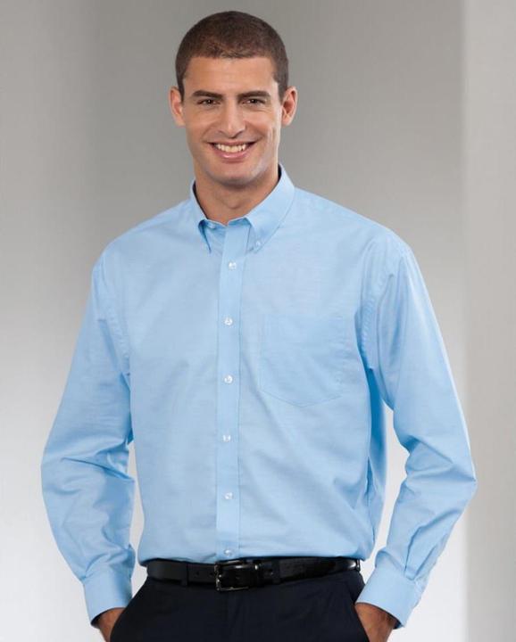 Actual product image Russell Oxford shirt long-sleeved easy-care (37)