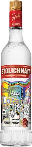 Stolichnaya LGBT STONEWALL Limited Edition 1 Liter / % (1 x 70 cl)