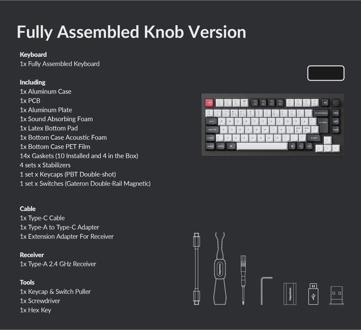 Image du produit Keychron Q1 HE (CH, Filaire)