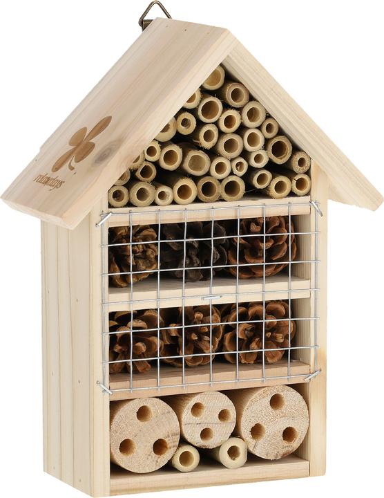 Produktbild Relaxdays Insektenhotel (Schmetterlinge, Hummeln, Biene, Wildbienen, Marienkäfer, Grabwespen)