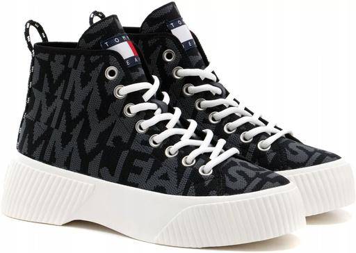 Produktbild Tommy Hilfiger Damen-High-Top-Sneaker Vulc gestrickt Mc (37)