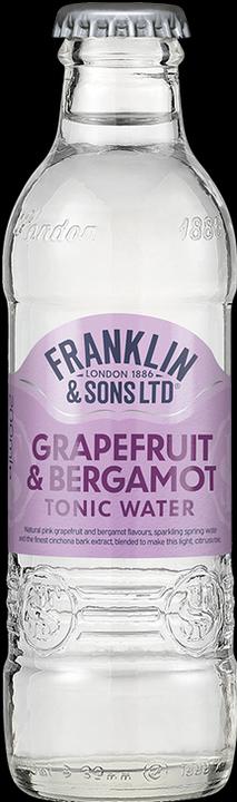 Image du produit Franklin & Sons Pamplemousse rose tonique à la bergamote (24 x 20 cl)