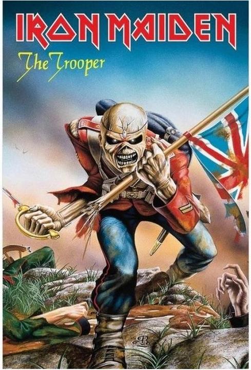 Actual product image Iron Maiden The Trooper Maxi Poster