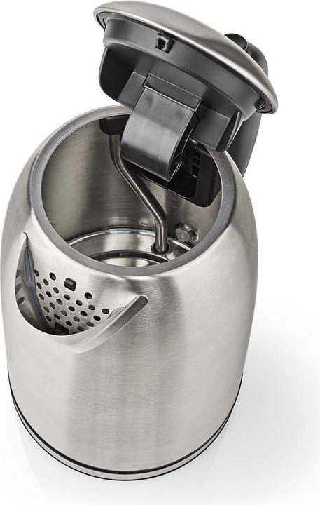 Actual product image Nedis Kettle - 360° rotating base - Concealed heating element - Strix control - Dry-boil protection - (1.70 l, EU plug)