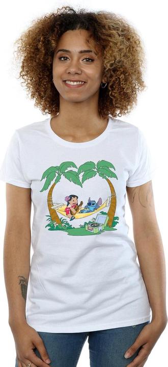 Immagine prodotto Disney Lilo And Stitch Play Some Music Maglietta Donna (XL)