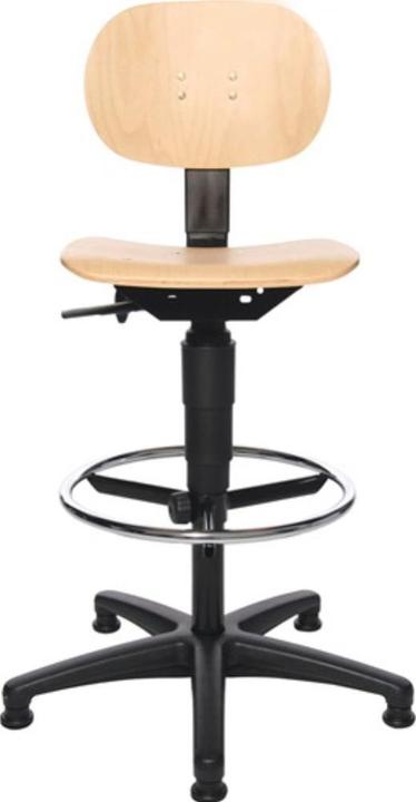 Produktbild Topstar Tec 11 -Counter- Arbeitsdrehstuhl - Natur/Schwarz (72210 HO1T