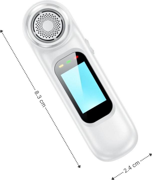 Produktbild Hermex Portabler Alkoholtester Alkoholmessgerät Alkoholdetektor Alkohol-Schnelltest