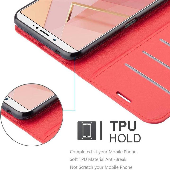 Actual product image Cadorabo Book with stand function cover (ZTE Nubia N3)