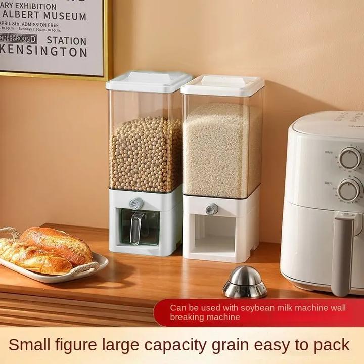Actual product image ASMI Storage containers, food containers for muesli, rice, pasta, tea, nuts and coffee beans (3.75 l)