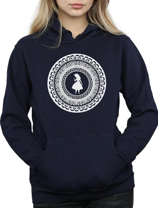 Image du produit Disney - Sweat à capuche ALICE IN WONDERLAND CIRCLE - Femme (XXL)