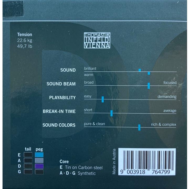 Actual product image Thomastik Dominant Pro DP100 (4 x, violin)