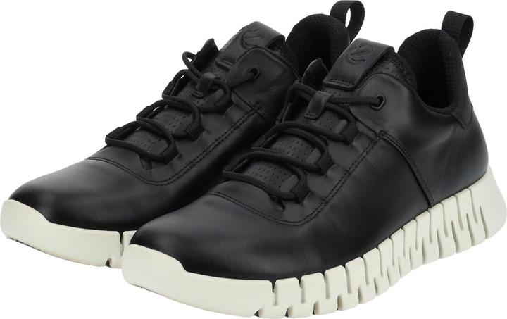 Image du produit Ecco Chaussures à lacets pour hommes Sportif Semelle en caoutchouc noir (40)