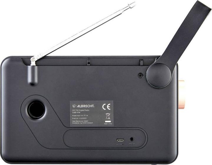 Actual product image Albrecht DR 750 (FM, DAB+, Bluetooth)