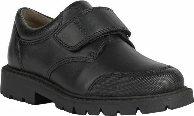 Immagine prodotto Geox Scarpe da scuola per ragazzi Shaylax con cinturino singolo in pelle (35)