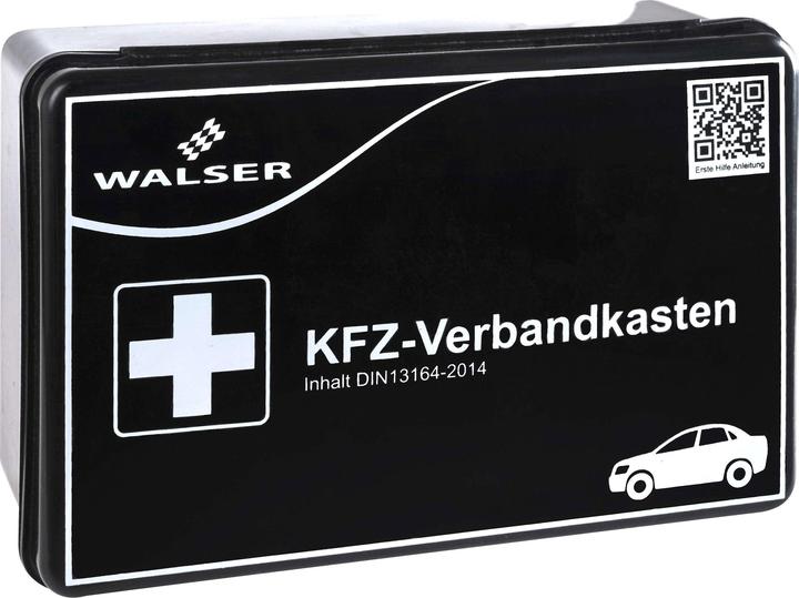 Produktbild Walser KFZ Verbandskasten schwarz nach DIN 13164